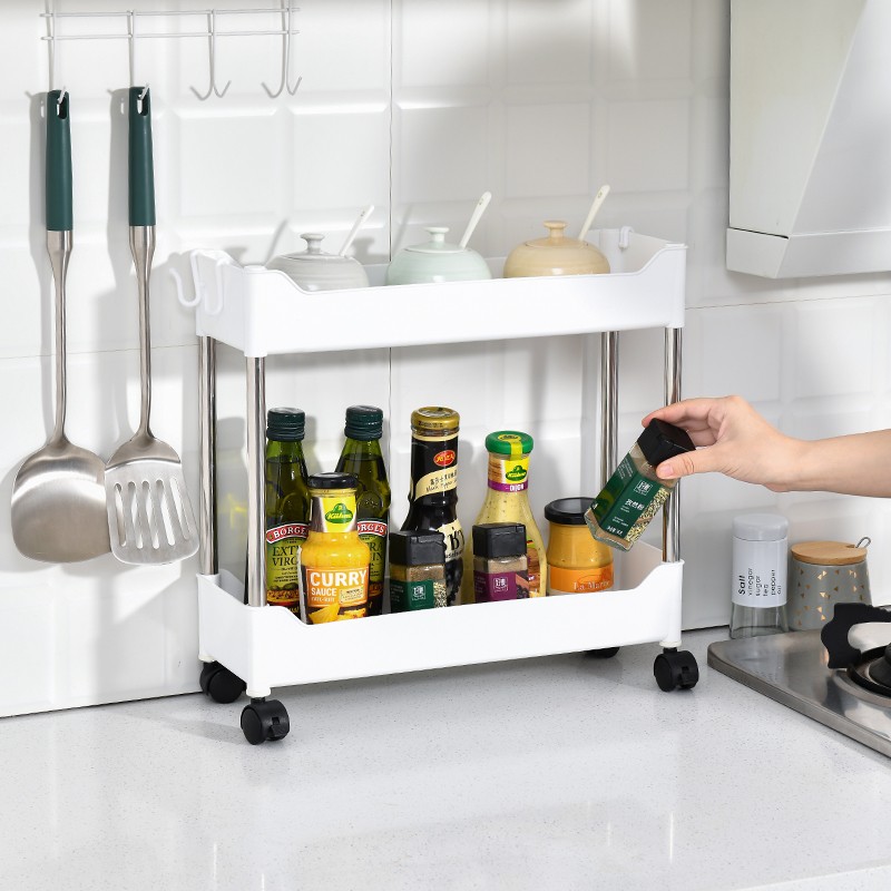 Kitchen rack on wheels