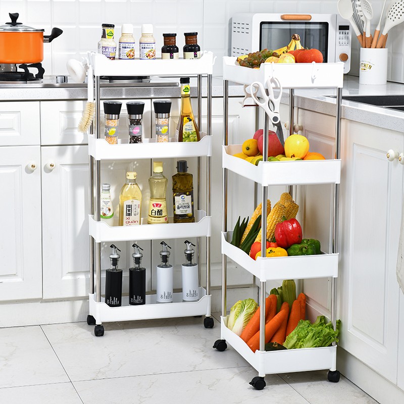 Kitchen rack on wheels