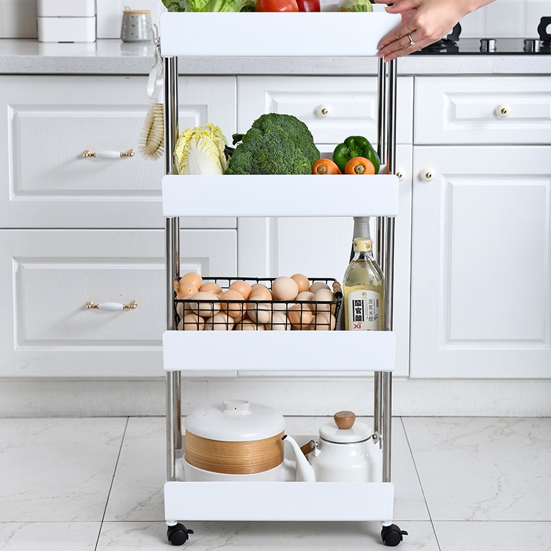 Kitchen rack on wheels