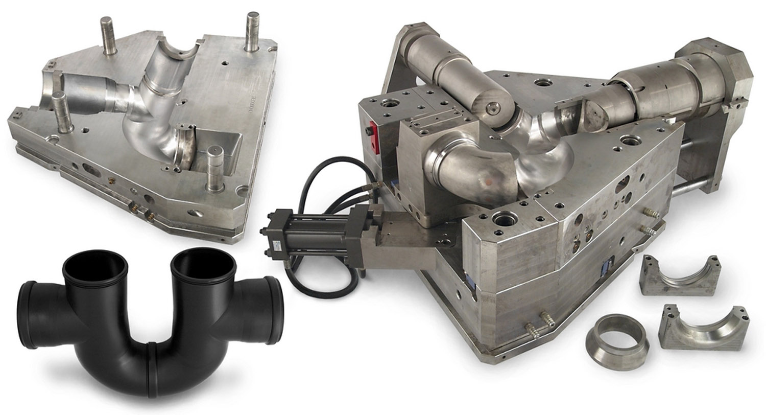 Pipe fitting mold 20